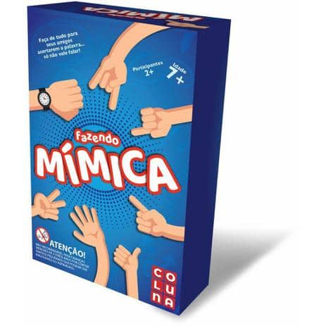 Jogo Fazendo Mimicas Educativo Brinquedo Infantil Divertido - Pais